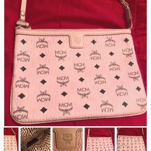 MCM Authentic Pink Pouch